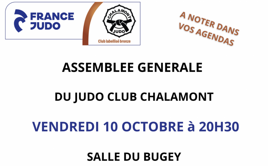 ASSEMBLEE GENERALE DU CLUB